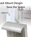 12 Pack Self Adhesive Drawer Pulls 3.15 Inch Silver Finger Edge Cabinet Handles No Drill Hidden Pulls on kitchen drawers