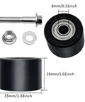 8mm Chain Roller Guide Pulley Tensioner Wheel For Yamaha YFZ350 Banshee Raptor ATV Dirt Bike with bolt and nut