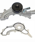 Premium Water Pump Kit With Gasket For 3.6L V6 Engines Chrysler Town And Country Dodge Grand Caravan Charger Durango Jeep Ram Leak Free