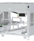 Effortless Box Sealer Machine For Fast Carton Sealing, Heavy Duty Sealing Equipment With Simple Operation And Adjustable Speed, Built For Fulfillment Centers, Warehouses, And Small Business Shipping Needs, white metal conveyor