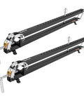 24 Inch Panel Clamps 2 Pack 4 Way Pressure Steel Parallel Clamps For Boards Cabinets Tabletops Woodworking With Adjustable Parallelogram Couplers Two Direction Clamping For Flat Panels And Flush Joints Beefy Pro Grade Clamping For Precision Cutting Boards, 2-pack steel panel clamps