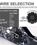 Pro Grade Deutsch Crimp Tool For DTP DT DTM Connectors With 12 16 20 Solid Contacts Heavy Duty Build Equivalent To HDT 48 00