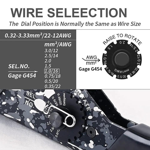 Pro Grade Deutsch Crimp Tool For DTP DT DTM Connectors With 12 16 20 Solid Contacts Heavy Duty Build Equivalent To HDT 48 00