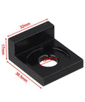 Cnc Aluminum Chain Slack Adjuster Tool For Dirt Bike Mini Bike Atv And Go Kart Keeps 49Cc 66Cc 80Cc Engines Rolling Smooth Prevents Slip And Saves Sprocket Life, black 32mm x 36.5mm x 17mm