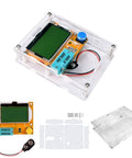 Dope DIY Graphic Transistor Tester Kit With LCD Display for Quick NPN PNP, components and compact case for prototyping and troubleshooting
