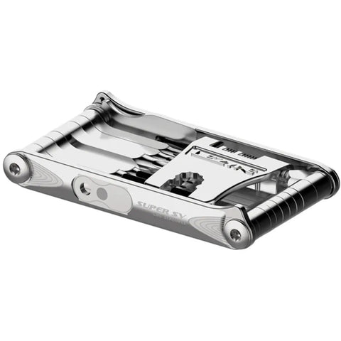 Go To All In One Bike Repair Tool With Tubeless Kit And Chain Breaker, Heavy Duty Stainless Steel Build, pocket-sized view