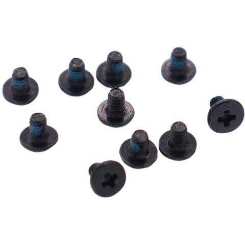 Solid Bet M2x2.5mm Phillips Flat Head Screws For M.2 Ssd Cooling Heatsink And Hinge Fixes, black screws set for laptops.