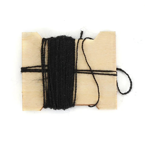 Twine detail from Wooden Ship Model Kit One To One Thirty Scale Diy Hobby Boat Building Kit For Adults And Kids Requires Assembly Classic Sailing Vessel For Display Decor And Gift Fun Hands On.
