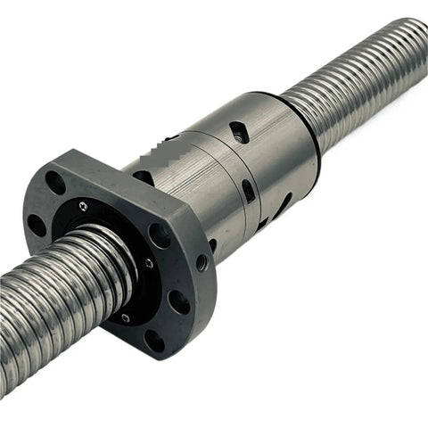 2505 Machined Ballscrew With Customizable Length And Roller Drive Double Ball Nut For CNC Parts RM2505 Ball Screw 1500mm
