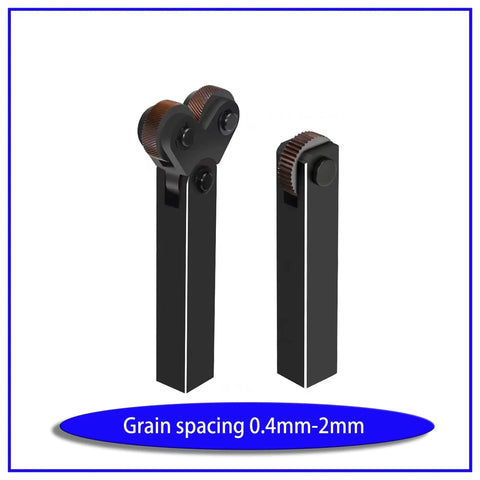 Lathe Knurling Tool Set With Single And Double Wheel 0.4mm To 2mm Knurling Range Straight Grain Mesh Alloy Tool Steel Durable Knurling Knife