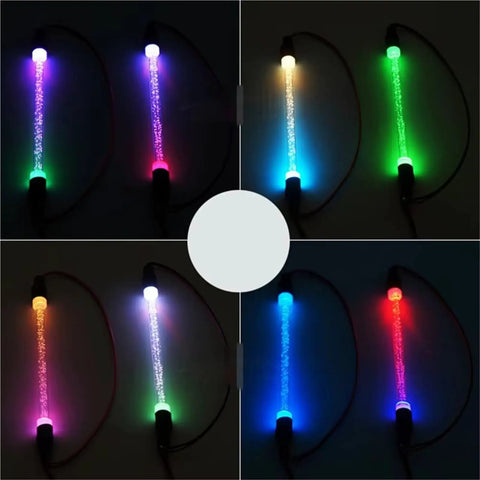 Colorful LED light bars for All In One Axial SCX10 One Tenth Scale RC Car Repair And Customization Kit in various colors