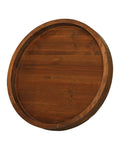 13.38 Inch Round Solid Wood Lazy Susan Turntable Tray for Cabinets and Pantries Built to Last Classic Style Organizer for Coffee Tables