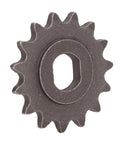 Durable 25H 15T steel sprocket for 25H chain built tough high hardness H hole gear replacement for MY1020 MY1016 MY1018 high speed motors