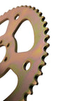 Close-up of Beefy 50T Balanced Rear Chain Sprocket For Coleman CT100U CC100X Baja with 6 holes for 40 41 420 chains.