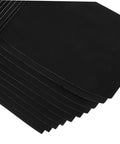 10 Pack Self Adhesive Furniture Padding Sound Dampening Buffers for noise reduction, black foam sheets detail view