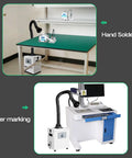 Smooth Operator Welding Fume Extractor Packed With A 150W Pure Copper Motor Pulling 258 Cubic Meters Hour Suction For Hand Soldering and Laser Marking.