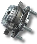 Front view of Pair Front Wheel Bearing Hub Assembly Fits Altima 2007 2008 2009 2010 2011 2012 And 2013 Altima 2.5L Coupe With Encoder ABS 5 Lug Front Left And Right Ready To Install Drop In Replacement For 2.5L 4 Cylinder Models Only