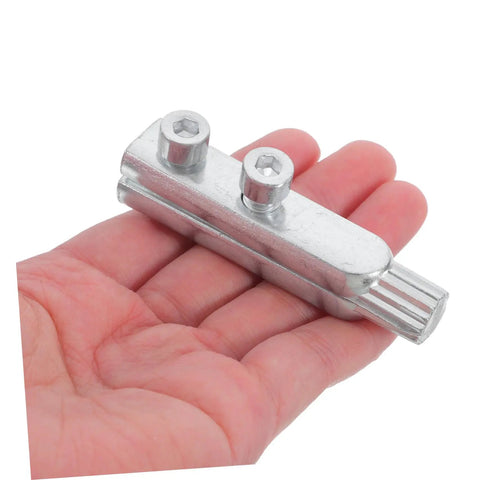 Top Notch 2 Piece Pipe Thread Extractor Kit For Broken Screw And Stripped Water Pipe Removal. Heavy Duty Broken Faucet Tool held in hand