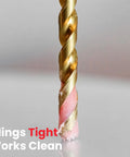Beefed Up Beeswax Cutting Paste For Metal Drilling And Tapping Pro Grade Drill Bit Lubricant coating drill bit tip