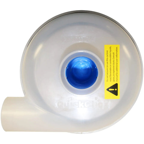 Top view of Dust Collection Separator For Shop Vacs And Dust Collectors, 8 Inch Upper Housing, Frees The Air By Separating Dust, Debris, And Liquids