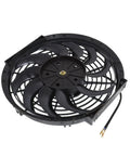2x 12 Inch Universal Electric Condenser Radiator Cooling Fan High Performance Motor 2250 Rpm 1730 Cfm Heavy Duty Blower