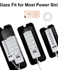 Three Pack Cable Management Box For Desk Large Medium Small Cord Organizer To Hide Power Strips And Wires Under TV And Computer
