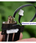 Tiny 6mm Precision Planetary Stepper Motor with micro 2 phase 4 wire stepping, shown with planetary gearbox for 3D printing and medical devices.