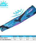 Chill Out Ice Silk Arm Sleeves Delivering Butter Smooth Compression And Ultimate Sun Shield Protection, detailed size chart and UV protection.