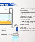 How to use the No Sweat Portable Manual Siphon Pump With Long Hose For Gasoline Diesel And Water Transfer kit.