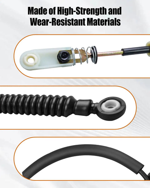 Dodge Dart Automatic Transmission Shift Cable Replacement 2013 2016 For Precise Gear Shifts And Smooth Shifting Enhanced Safety High Quality Durable Automotive Part For Reliable Transmission Performance, close-up of cable end