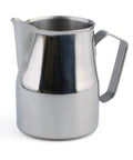Europa Stainless Steel Frothing Pitcher 25.4 Fluid Ounce Pro Grade Barista Quality Made In Italy With 18/10 304 Stainless Steel