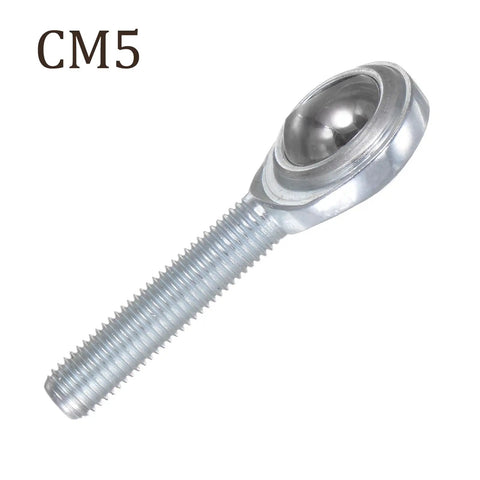 CM5 Heavy Duty Rod End Joint Bearing 2 Pack 5/16 Bore 5/16-24 UNF Right Hand Thread With Jam Nuts, zinc-plated steel