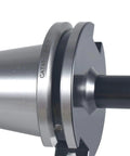 Pro Grade Balanced CAT40 End Mill Tool Holder One Eighth Inch Bore 2.5 Inch Length 0.75 Inch Nose side view