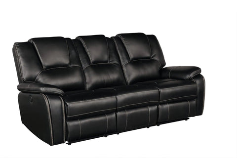 3 Piece Leather Recliner Couch Set With Manual Recliner Sofa Reclining Loveseat And Swivel Rocker Chair For Living Room And Home Office In Black Ultra Comfy Modern Leather Look featuring black reclining sofa