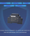 Straight Up Reliable 15 Watt 12 Volt Din Rail Switching Power Supply 1.25 Amp safety features including over voltage protection.