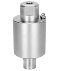 Front view of Rotary Swivel Head Replacement For BE Whirl-A-Way Surface Cleaners 16 To 24 Inch, 8 GPM, 4000 PSI, aluminum body.