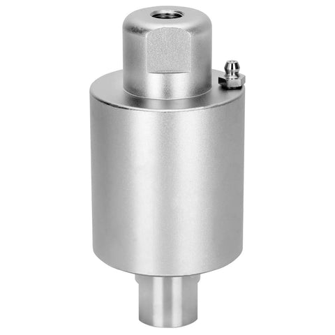 Front view of Rotary Swivel Head Replacement For BE Whirl-A-Way Surface Cleaners 16 To 24 Inch, 8 GPM, 4000 PSI, aluminum body.