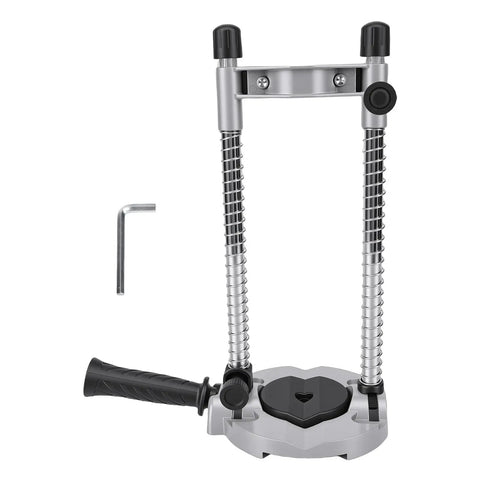 Handheld Drill Stand Attachment Turns Your Drill Into a Pro Level Drill Press for Vertical and Angled Drilling With 90 Degree Adjustable Angles