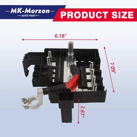 Engine Compartment Fuse Block 84354721 84460795 For Chevy Silverado Gmc Sierra 1500 2500 HD 3500 HD 2017 To 2019, size 6.18" x 7.09" x 2.87".