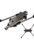 Carbon Foldable Drone Frame Kit With 17 Inch Wheelbase 790mm For 4720 Motor 50V UAV Overhaul Chassis showing carbon decks