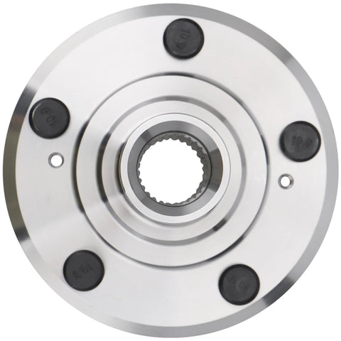 Front view of Front Wheel Hub Assembly 930-027 For Honda CR V And Prelude 1997 To 2001 Front Left And Right Built Tough With Anti Corrosion Coating