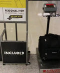 Under Seat Carry On Bag With Rolling Wheels For Airline Travel Your Go To 15 Inch Personal Item on airport luggage scale