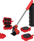Heavy Duty Furniture Lifter With Four Sliders For Easy Safe Moving Of Sofas Couches And Refrigerators Appliance Roller