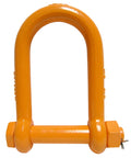 Heavy Duty Long Reach Shackle Three Quarters Inch, WLL Five Ton, Alloy Bolt Type Clevis D Ring Lifting Attachment, Pro Grade Industrial Steel