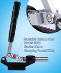 Rock Solid Carbon Steel Heat Press Handle Replacement Fixture with Quick Clamping Lever Strong 386kg Grip, model 304E