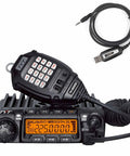 Beefy 45W Monoband 1.25M Mobile Ham Radio Transceiver For Cars, 222-225MHz TX, 220-260MHz RX, 200 Channels, Easy One Touch Controls