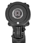 Mean Streak Half Inch Pneumatic Air Impact Wrench Packing Serious Heavy Duty Torque With Lightweight Ergonomic Feel And Smooth Variable Trigger top view of air impact wrench connection.