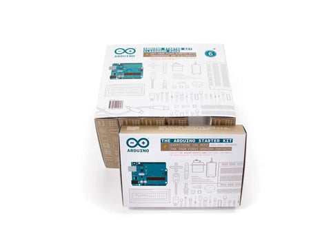 Box of Six Pack Arduino Starter Kits For Classroom Use With English Projects Book, Complete STEM Learning Bundle.