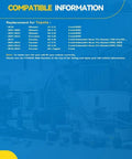 Compatibility information for Tacoma, 4Runner, and FJ Cruiser wheel hub assembly replacement.