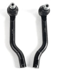 Front Outer Tie Rod End Kit For Nissan Qashqai 2017-2023 Rogue 2014-2020 And Rogue Sport 2017-2022 2 Pack ES801221 ES801220 Premium Outer Steering Tie Rod Ends Replacement OE Style, black metal pair